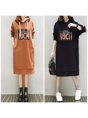 Baju Korea Drs Hoodie Sorry Sm