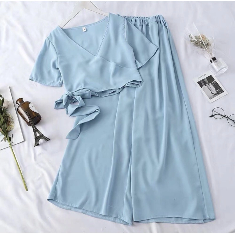 Baju Korea St Alexa Oz Softblue