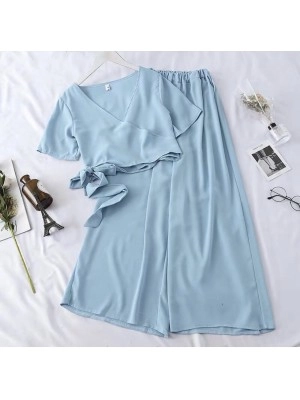 Baju Korea St Alexa Oz Softblue