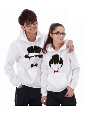 Baju Couple Cp Casbow Cl Putih