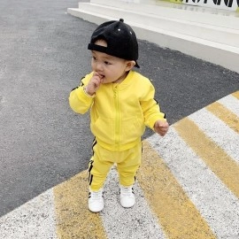 Baju Anak Kd St Sporty Ks Unisex Kuning