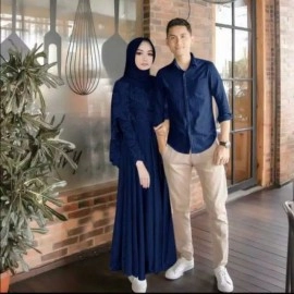 Baju Couple Cp Viola Ra Navy