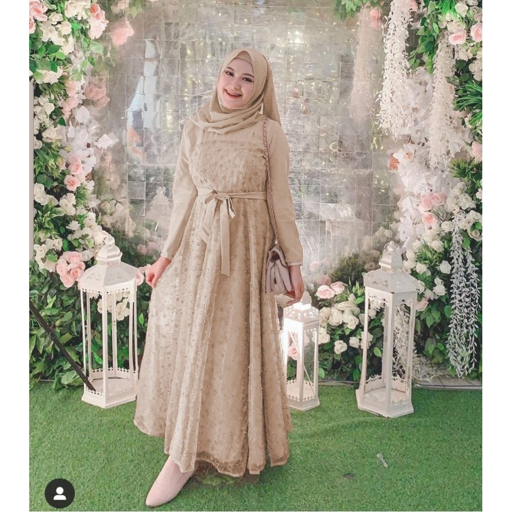 Baju Korea Hj Maxi Jelita Ra Mocca / Coksu Baju Korea Hj Maxi Jelita Ra Mocca / Coksu