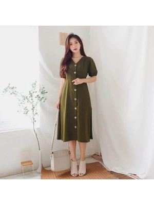 Baju Wanita Drs Summeri Hn Army