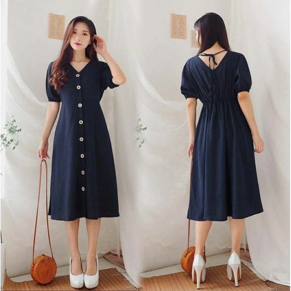 Baju Wanita Drs Summeri Hn Navy