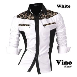 Baju Pria Kmj Batik Vino Pdk Ao Putih