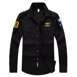 Baju Pria Kmj Military Pjg Ao Hitam