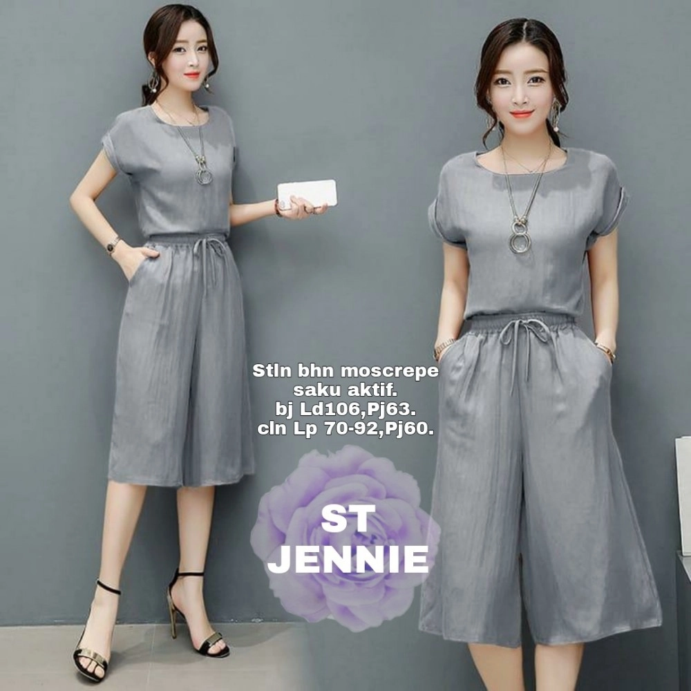 Baju Wanita St Jennie Polos Rd Abu