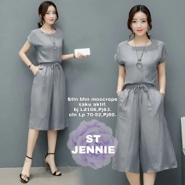 Baju Wanita St Jennie Polos Rd Abu
