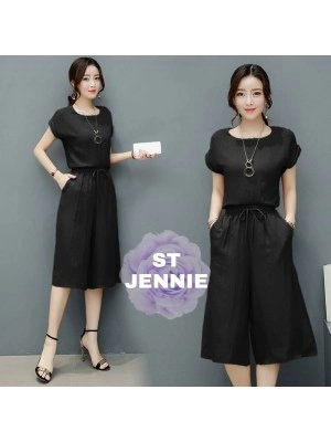 Baju Wanita St Jennie Polos Rd Hitam
