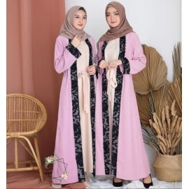 Baju Korea Hj Maxi Drs Naomi Dusty