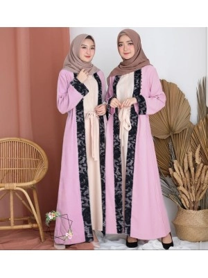 Baju Korea Hj Maxi Drs Naomi Dusty