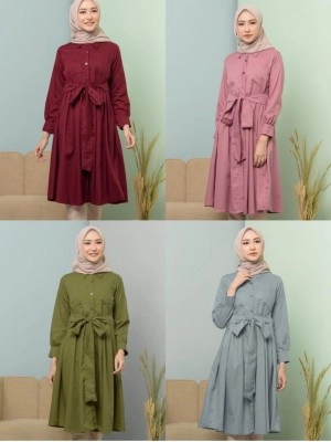 Baju Korea Tunik Salma Sf