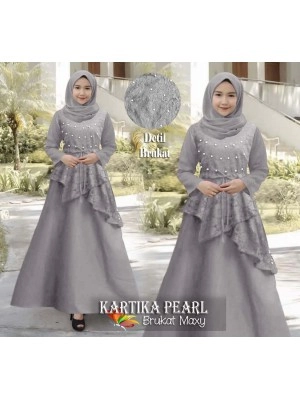 Baju Wanita Hj Maxi Kartika Jc Abu