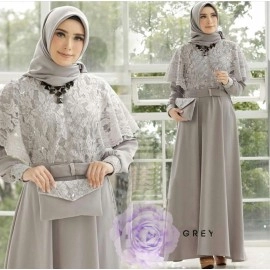 Baju Wanita Hj Maxi Tahalea Rd Abu