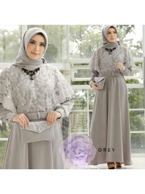 Baju Wanita Hj Maxi Tahalea Rd Abu