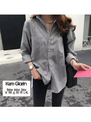 Baju Wanita Kmj Garlin Ms Hitam
