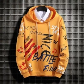 Baju Pria Sw Poping Cs Mustard