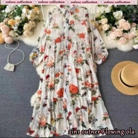 Baju Wanita Outer Flowing Ola Vl Bw