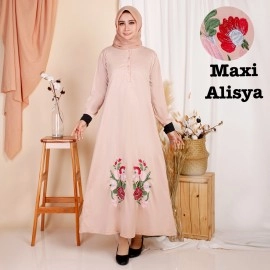 Baju Wanita Hj Maxi Alisya Ks Coksu