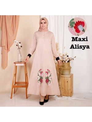 Baju Wanita Hj Maxi Alisya Ks Coksu
