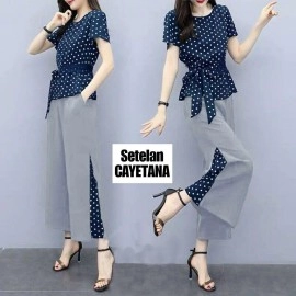 Baju Wanita St Cayetana Ff Abu