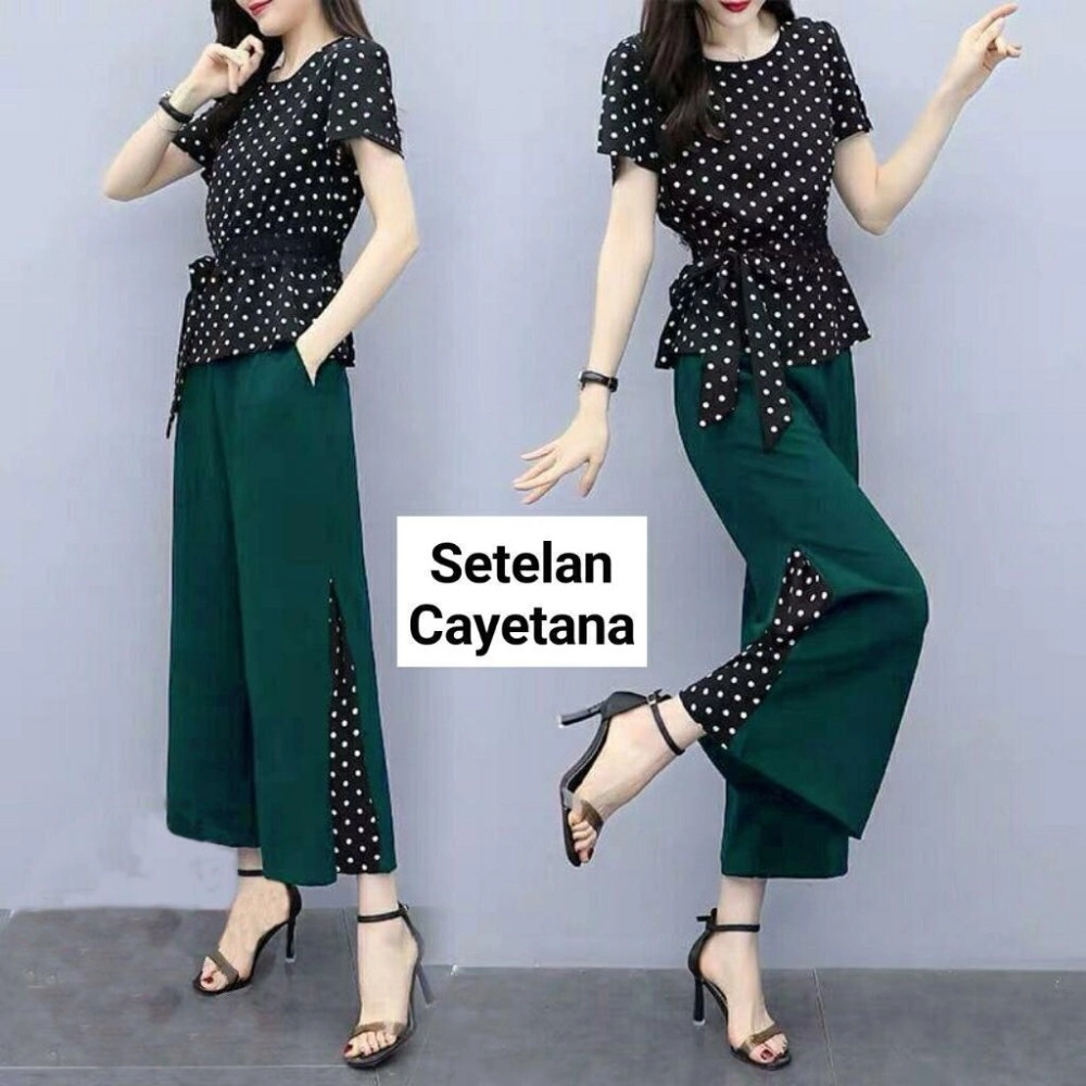Baju Wanita St Cayetana Ff Ijo