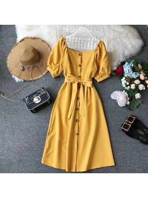 Baju Wanita Drs Zamira Hs Mustard