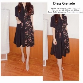 Baju Wanita Drs Grenade Ms Hitam