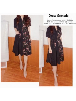 Baju Wanita Drs Grenade Ms Hitam