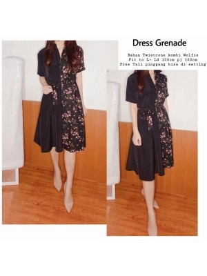 Baju Wanita Drs Grenade Ms Hitam
