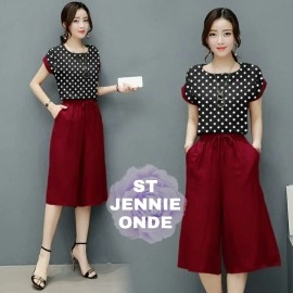 Baju Wanita St Jennie Rd Onde Maroon