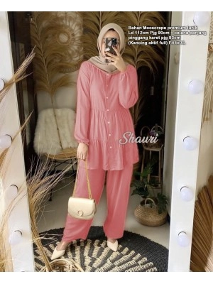 Baju Wanita Jumbo St Shauri Xl Dusty