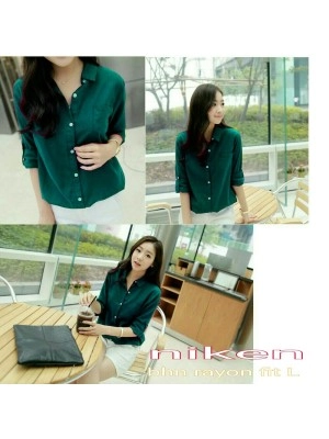 Baju Korea Kmj Nikenor Hijautua