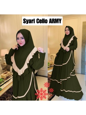 Baju Korea Hj Syari Cello Vs Army