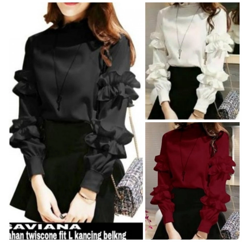 Baju Korea Blouse Saviana Mb