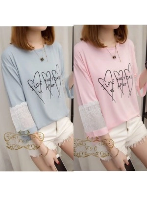 Baju Korea Blouse Willtear Ff