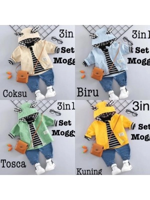 Baju Anak Kd St Moggy Ks 3In1
