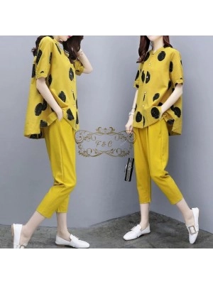Baju Korea St Sarita Ff Mustard