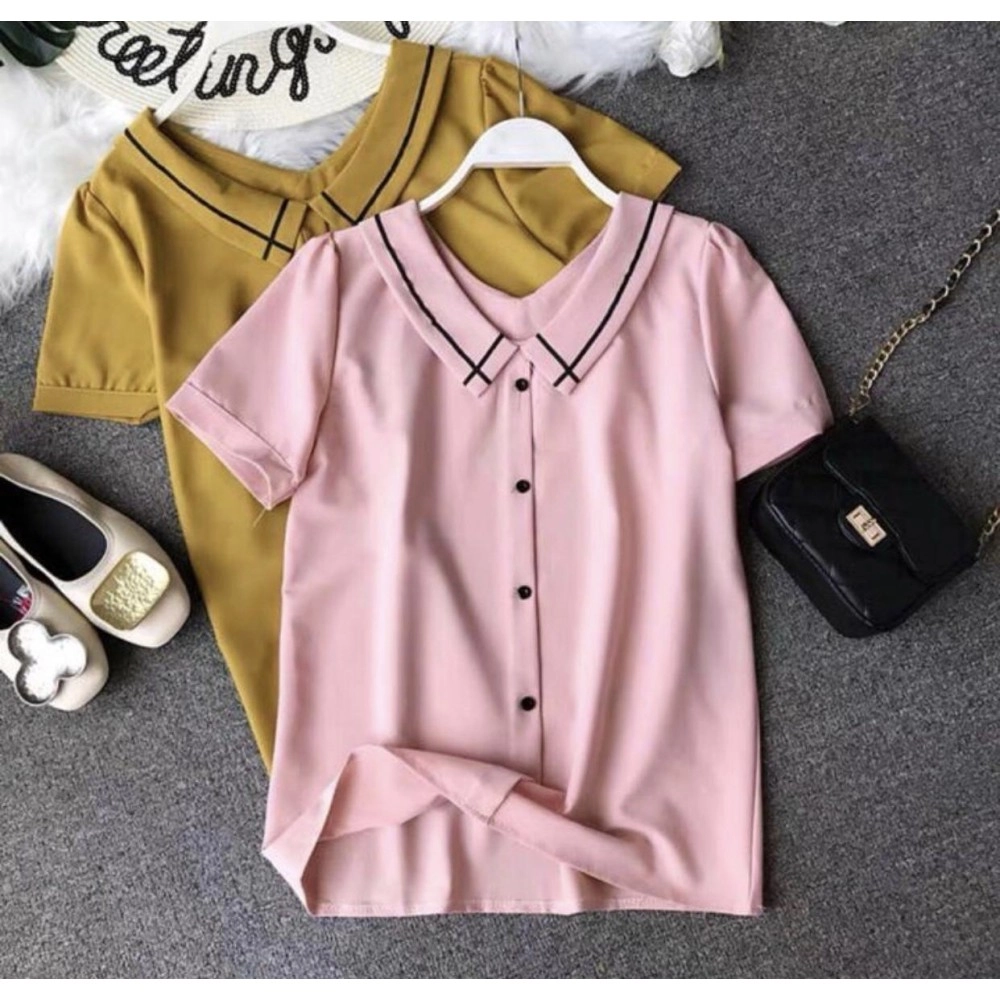 Baju Korea Blouse Vina