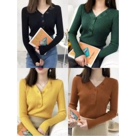 Baju Korea Top Knit Yoana Ra