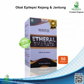 Obat Stroke/Struk Ringan paling Ampuh Etheral BHarata Herbal 58 100% Original Obat Epilepsi Obat HJantung Kolesterol Ampuh