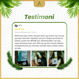 Khamsa - Minyak Balur keluarga 100 ml sarana terapi anak