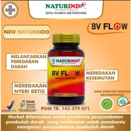 Obat Kebas Kesemutan melancarkan peredaran darah BV Flow
