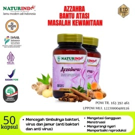 Obat Keputihan Nyeri haid Herbal ALAMI pelancar KESUBURAN manjakani AZZAHRA