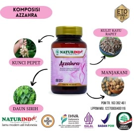 Obat Keputihan Nyeri haid Herbal ALAMI pelancar KESUBURAN manjakani AZZAHRA