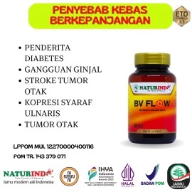 Obat Kebas Kesemutan melancarkan peredaran darah BV Flow
