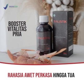 Madu balistik Herbal alami Suplemen untuk vitalitas pria BPOM