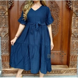 Dress terbaru terlaris dengan tali ikat elegan