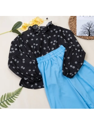 Setelan bytha / one set floral daisy / setelan wanita